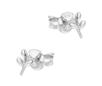 Little Leaf Silver Stud Earring STS-6564